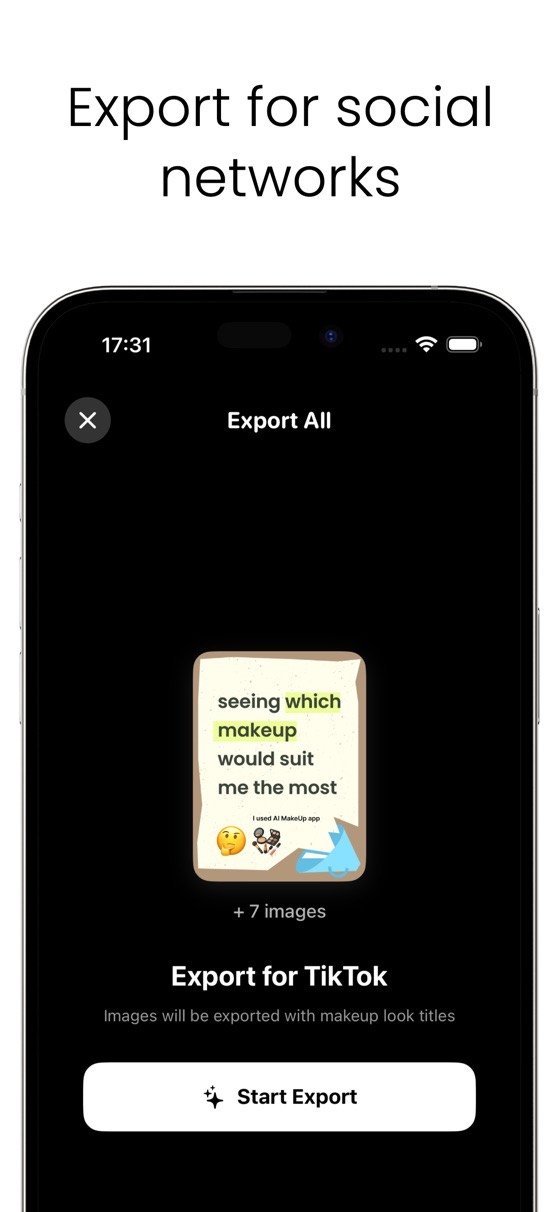 AI MakeUp screen 4