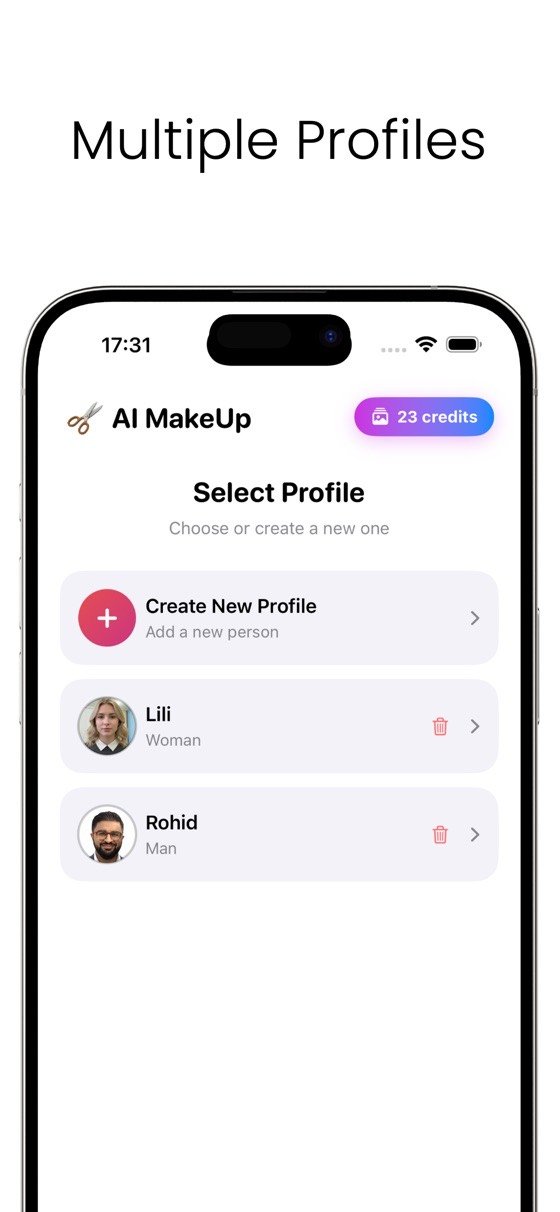 AI MakeUp screen 5